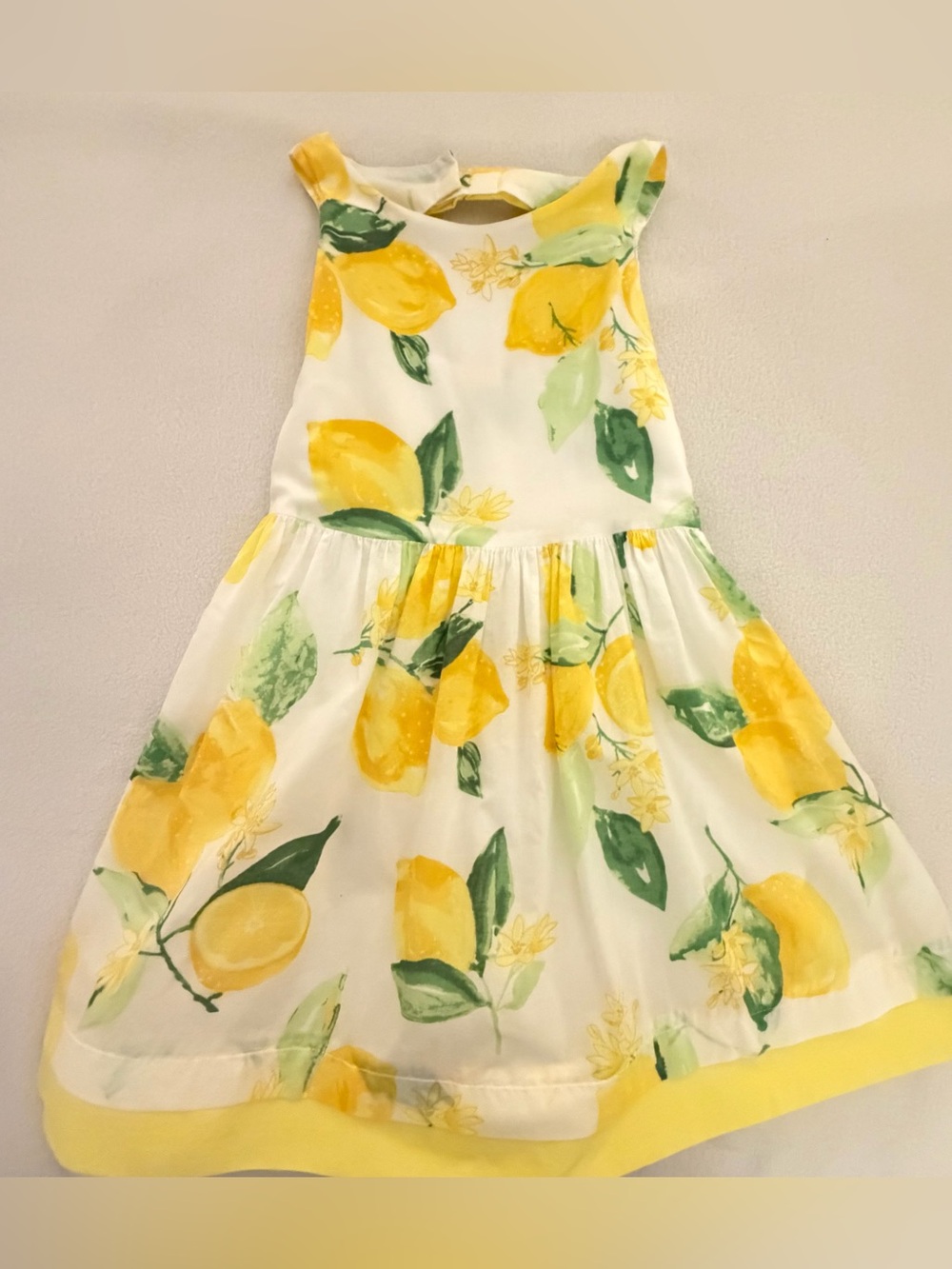 Gymboree Dressed Up Shop Lemon Dress